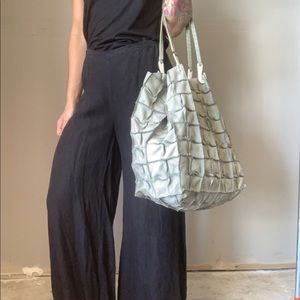 CUT LOOSE wide leg Linen pants